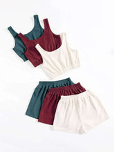 Conjunto de salón con cintura anudada de 6 piezas